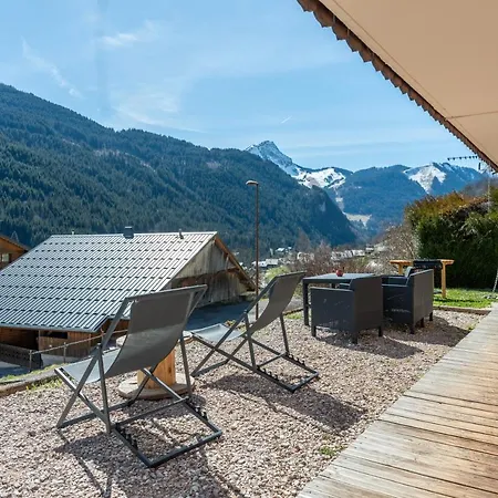 Apartment Au Le Pery, Vue Sur Le Mont De Grange *