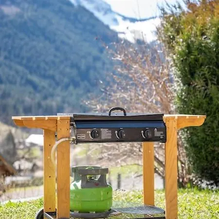 Au Le Pery, Vue Sur Le Mont De Grange * Abondance