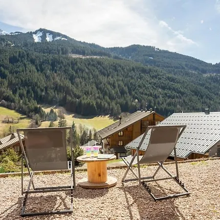 Au Le Pery, Vue Sur Le Mont De Grange Apartamento