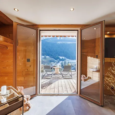 Apartamento Au Le Péry, Vue Sur Le Mont De Grange