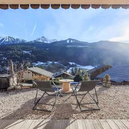 Apartment Au Le Pery, Vue Sur Le Mont De Grange Abondance